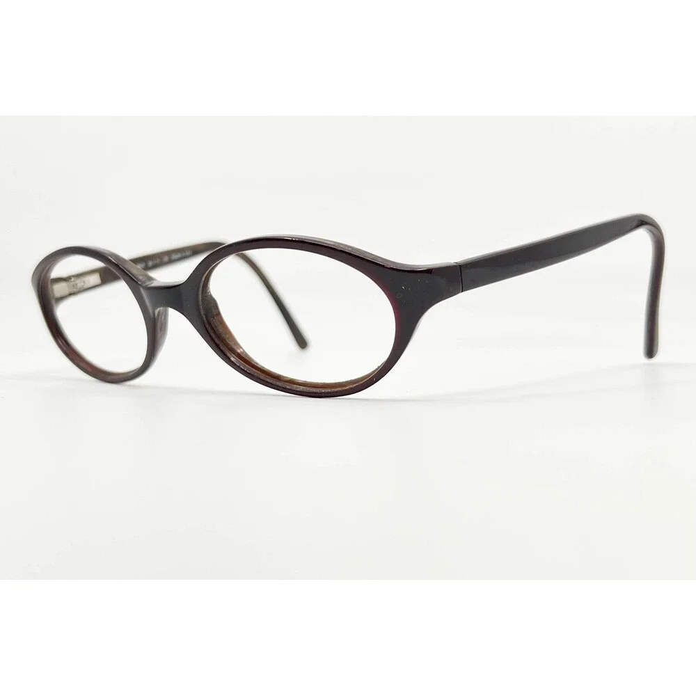 Kirkland Signature Eyeglasses Womens Amber Brown Italy KS Cabo 50-19-130